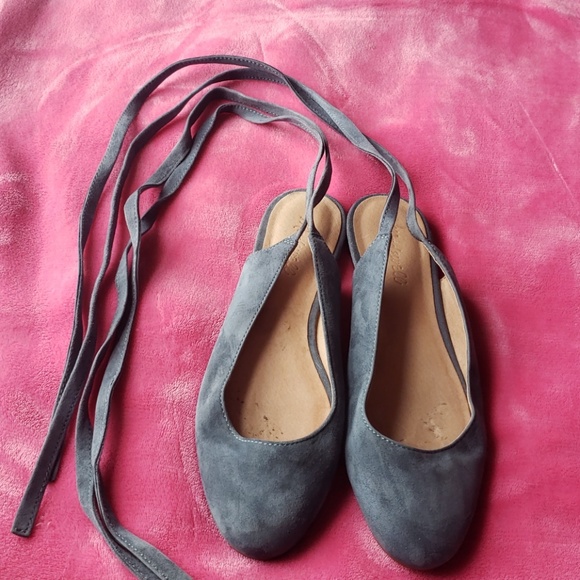 Madewell April Ankle Strap Suade Flats 7.5 - Picture 5 of 8